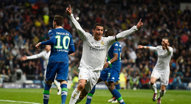 Real Madrid &#8211; Wolfsburg 3-0 | Video Gol (Tripletta Ronaldo) | Champions League