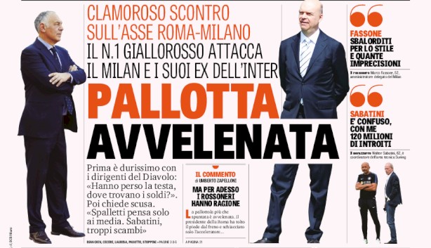 Rassegna stampa: prime pagine Gazzetta, Corriere e Tuttosport di sabato 29 luglio 2017