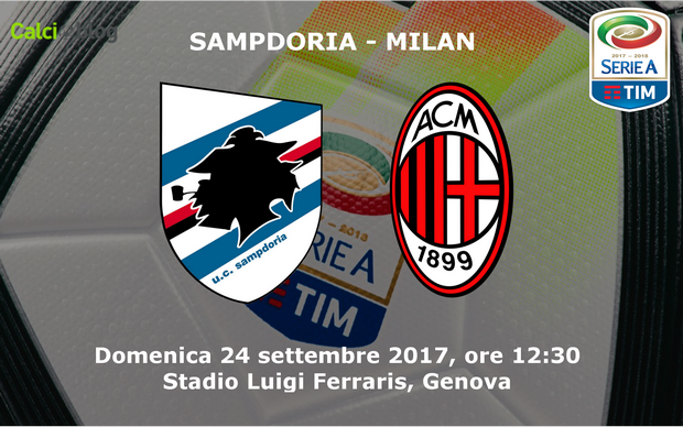 Sampdoria &#8211; Milan 2-0 | Diretta Serie A | Risultato Finale | Gol di D. Zapata e Alvarez