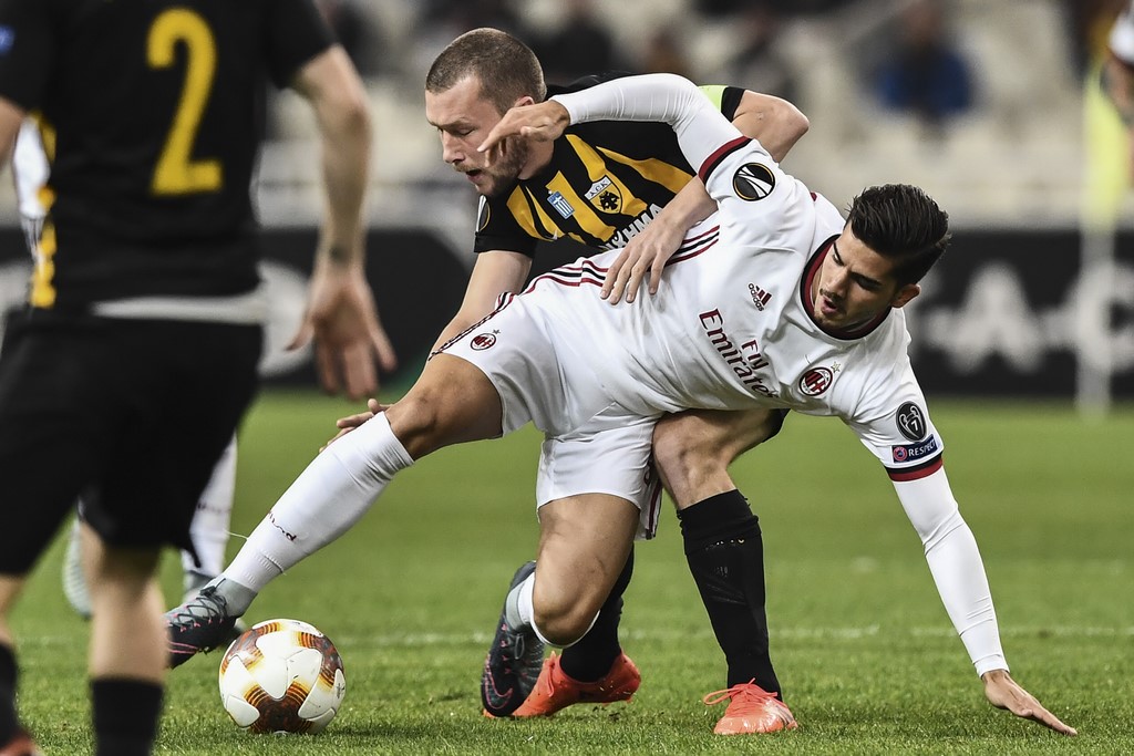 AEK Atene-Milan 0-0: rossoneri deludenti, Montella traballa ancora