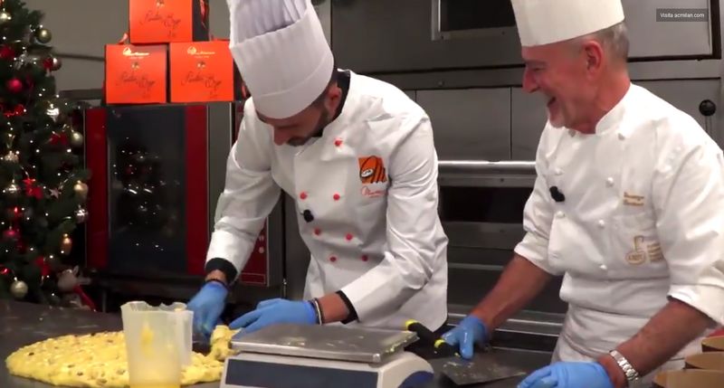 Milan: Bonucci diventa pasticcere e prepara un panettone [VIDEO]