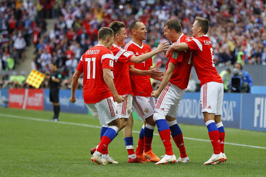 Russia-Arabia Saudita 5-0: highlights e video gol | Mondiali Russia 2018