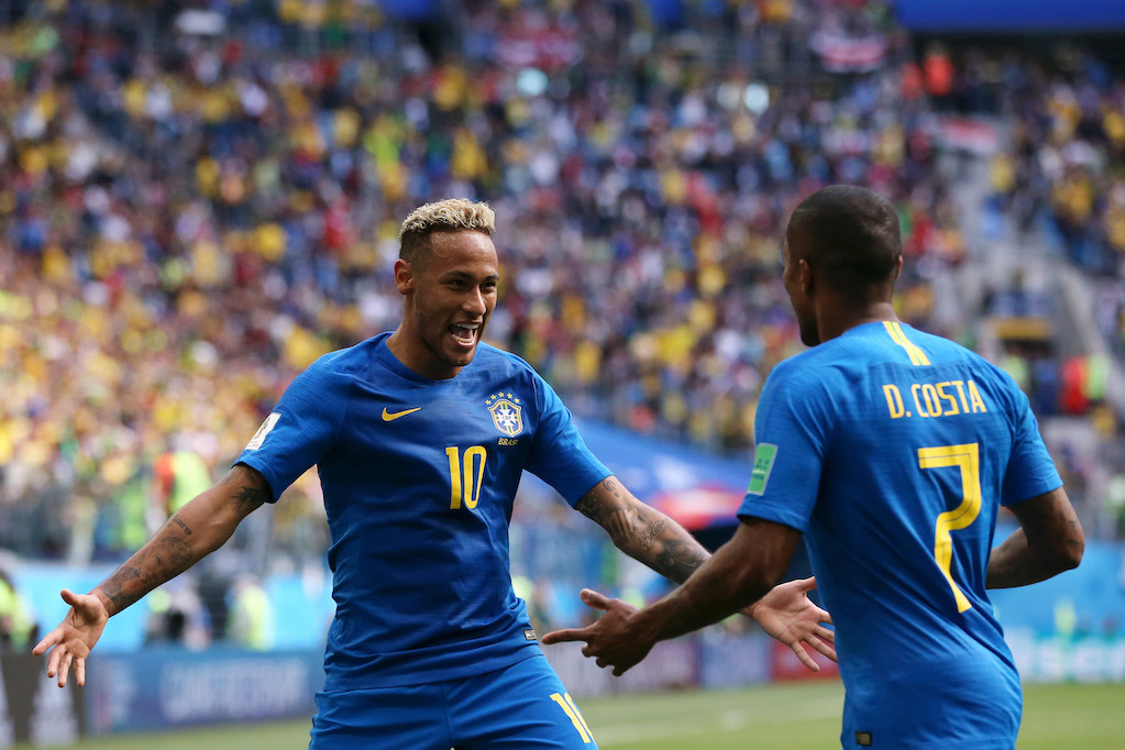 Video Brasile-Costa Rica: i gol di Coutinho e Neymar