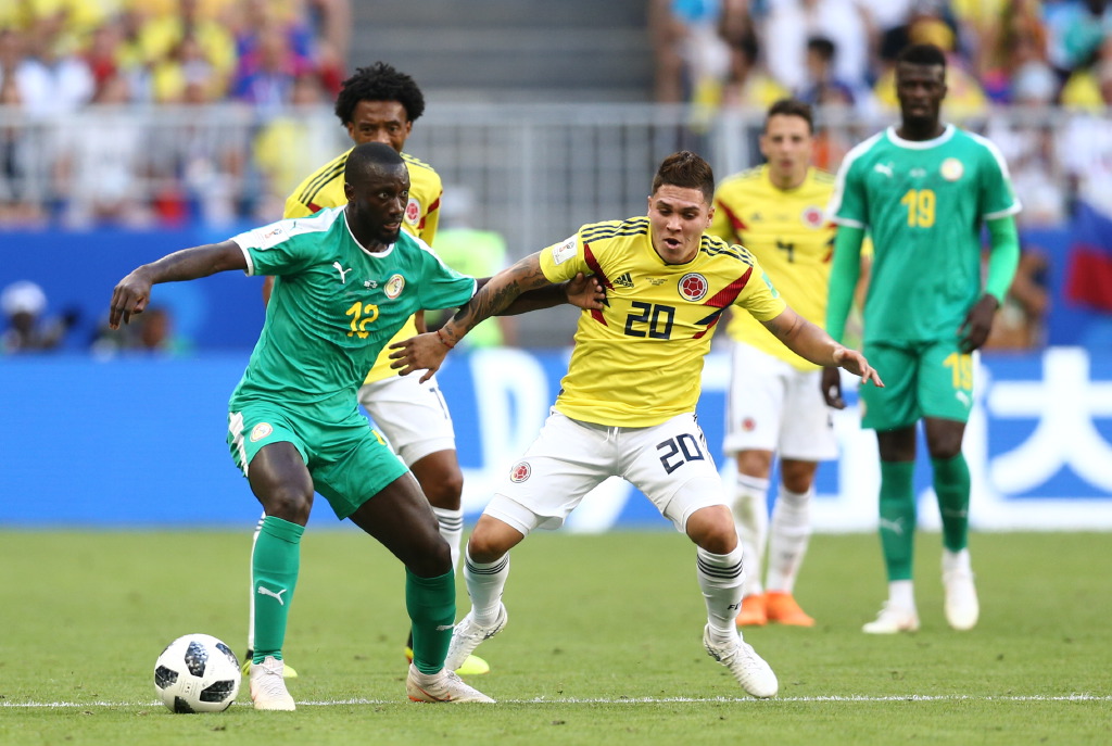 Video gol Senegal-Colombia 0-1: Mina | Mondiali Russia 2018