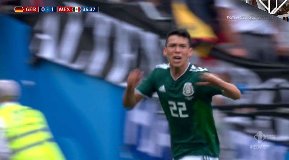 Video: il gol di Lozano in Germania-Messico | Mondiali 2018