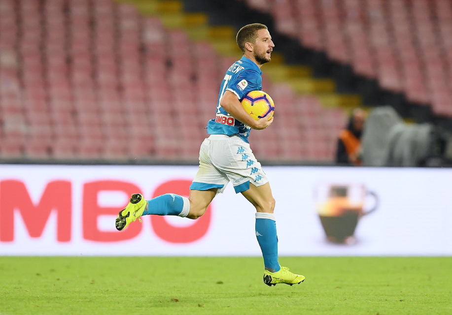 Video gol, Napoli-Roma 1-1: gol di El Shaarawy e Mertens