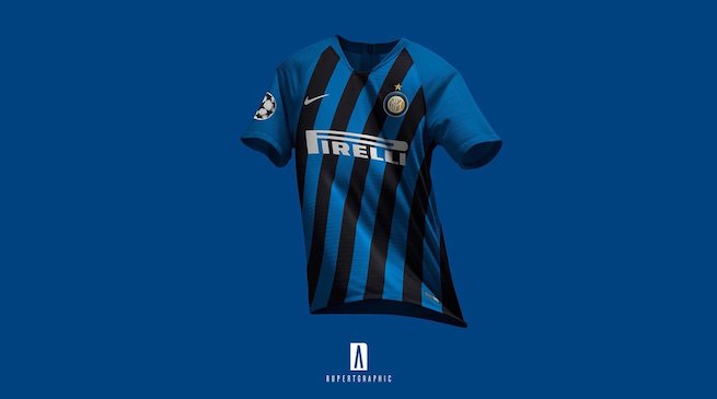 Inter: la maglia 2020-2021 avrà le strisce in diagonale?