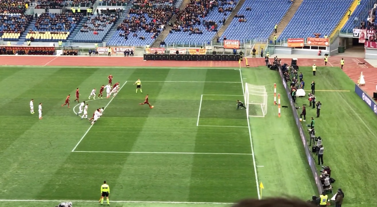 Roma-Torino 2-0: il video del gol di Kolarov