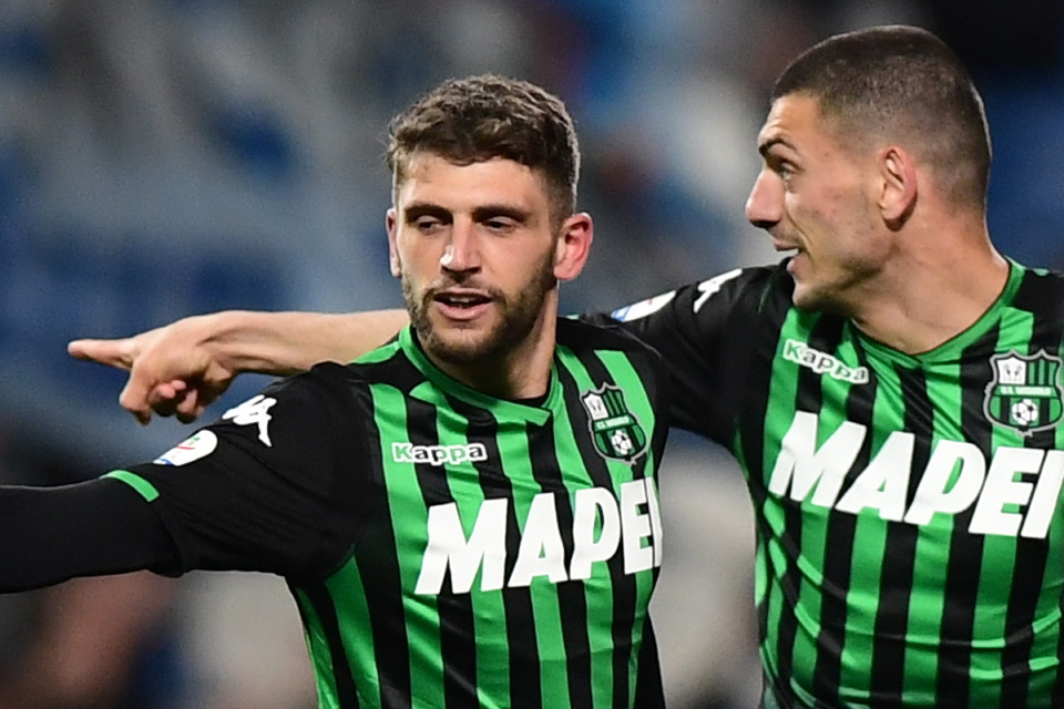 Sassuolo-Napoli 1-1: gol di Berardi e Insigne | risultato finale