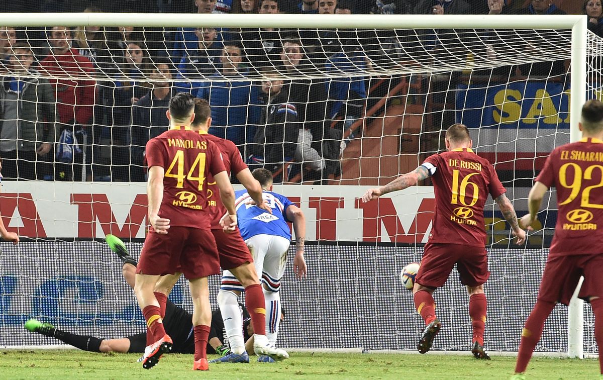 Sampdoria-Roma 0-1: highlights e video gol