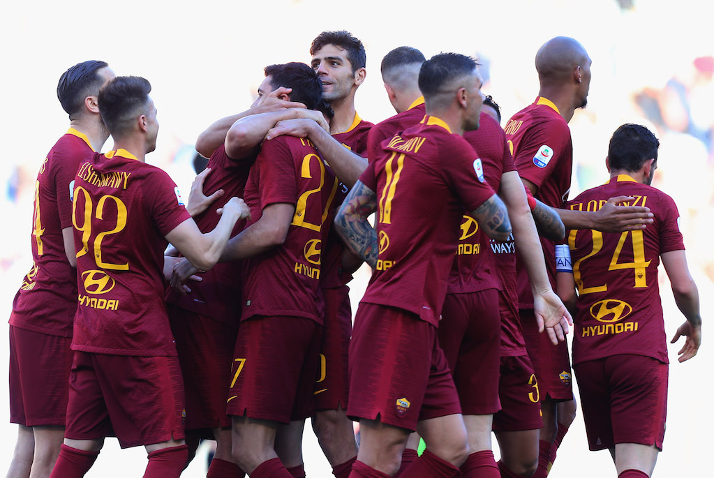 Roma-Cagliari 3-0: i gol di Fazio, Pastore e Kolarov