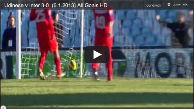 Udinese &#8211; Inter 3-0 | Highlights Serie A &#8211; Video Gol (Di Natale, Muriel)