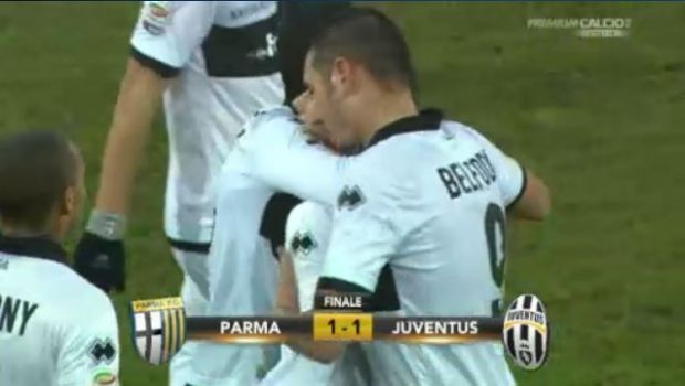 Parma &#8211; Juventus 1-1 | Risultato finale | Sansone pareggia il gol di Pirlo su punizione