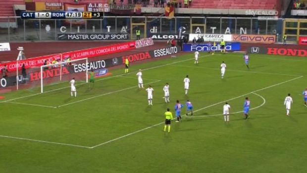 Catania &#8211; Roma 1-0 | Risultato Finale | Gol decisivo di Gomez