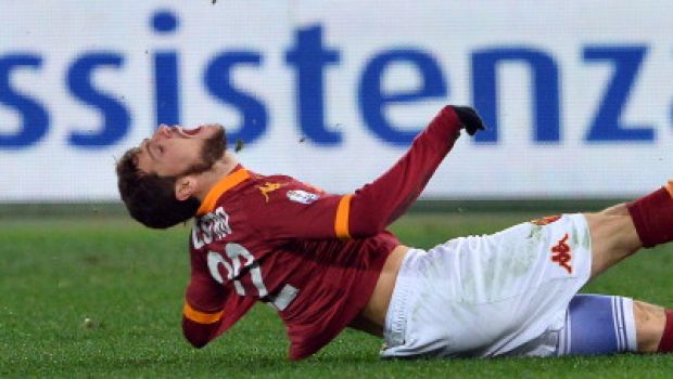 Roma, Mattia Destro infortunato: stop di due mesi