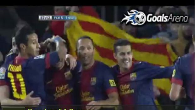 Barcellona &#8211; Osasuna 5-1 | Highlights Liga Spagnola &#8211; Video gol (Poker di Messi, Pedro, Loe)