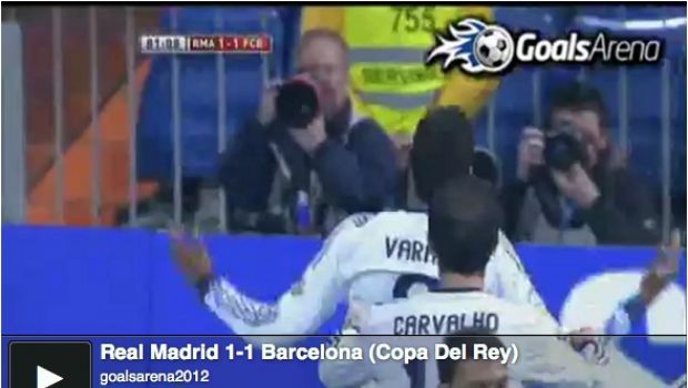 Real Madrid &#8211; Barcellona 1-1 | Highlights Coppa del Re &#8211; Video gol (Fabregas, Varane)