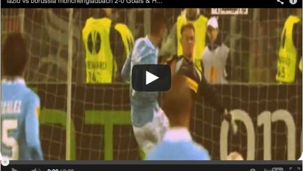 Lazio – Borussia M. 2-0 | Highlights Europa League – Video Gol (Candreva, Gonzalez)