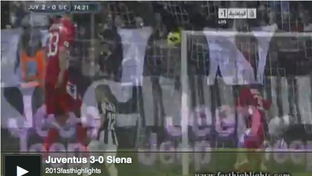 Juventus &#8211; Siena 3-0 | Highlights Serie A &#8211; Video Gol (Lichtsteiner, Giovinco, Pogba)