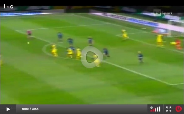 Inter &#8211; Chievo 3-1 | Highlights Serie A &#8211; Video Gol (Cassano, Rigoni, Ranocchia, Milito)