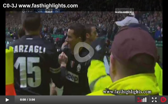 Celtic &#8211; Juventus 0-3 | Highlights Champions League &#8211; Video Gol (Matri, Marchisio, Vucinic)