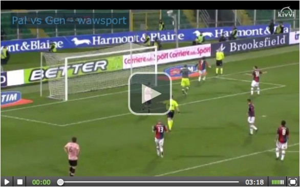 Palermo &#8211; Genoa 0-0 | Highlights Serie A &#8211; 23 Febbraio 2013