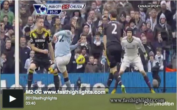 Manchester City &#8211; Chelsea 2-0 | Highlights Premier League &#8211; Video Gol (Yaya Touré, Tevez)