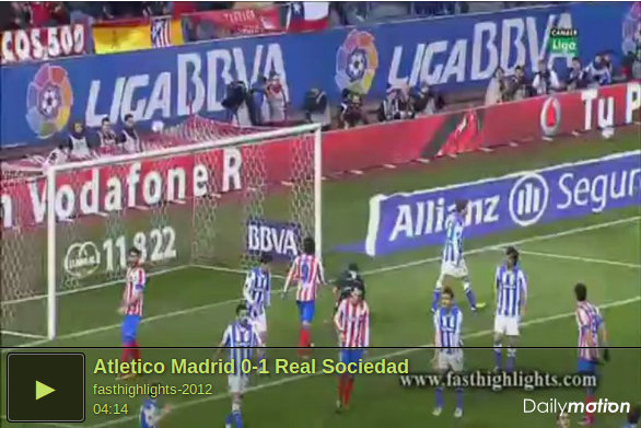 Atletico Madrid &#8211; Real Sociedad 0-1 | Highlights Liga &#8211; Video Gol (Xabier Prieto)