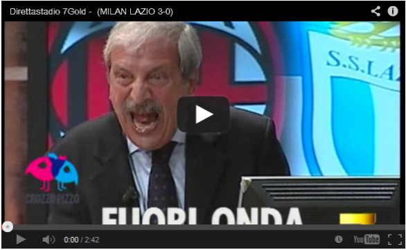 Milan-Lazio 3-0 | Telecronaca di Crudeli, Pellegatti e De Angelis | Video
