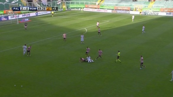 Palermo &#8211; Roma 2-0 | Diretta Serie A | Risultato finale: gol di Ilicic e Miccoli nel primo tempo