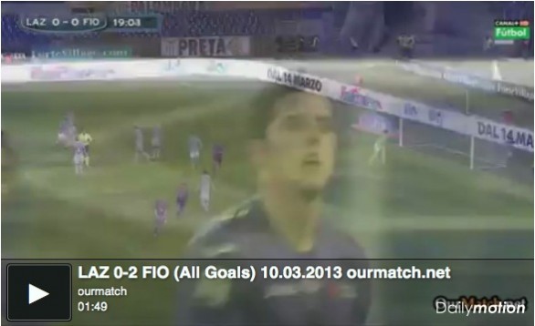 Lazio &#8211; Fiorentina 0-2 | Highlights Serie A &#8211; Video Gol (Jovetic, Ljajic)