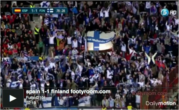 Spagna &#8211; Finlandia 1-1 | Highlights Qualificazioni Mondiali 2014 &#8211; Video Gol (Ramos, Pukki)
