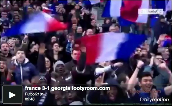 Francia &#8211; Georgia 3-1 | Highlights Qualificazioni Mondiali 2014 &#8211; Video Gol (Giroud, Valbuena, Ribery, Kobakhidze)
