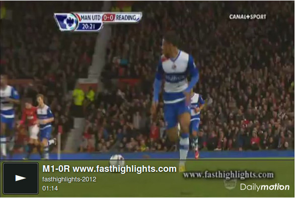 Manchester United &#8211; Reading 1-0 | Highlights Premier League &#8211; Video Gol (Rooney)