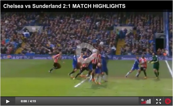 Chelsea &#8211; Sunderland 2-1 | Highlights Premier League | Video Gol (aut. Azpilicueta, aut. Kilgallon, Ivanovic)