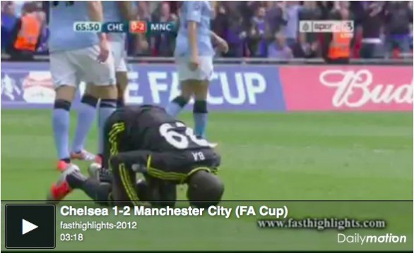 Chelsea &#8211; Manchester City 1-2 | Highlights FA Cup | Video gol (Nasri, Aguero, Ba)