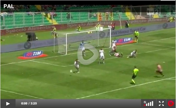 Highlights Serie A | Video Tutti i Gol 13-14-15 Aprile 2013 &#8211; 32° Giornata (aggiornato dopo Milan &#8211; Napoli 1-1)