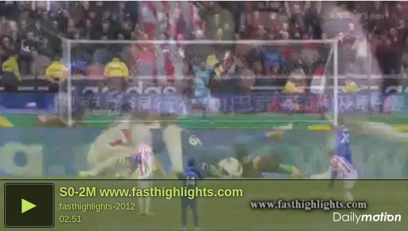 Stoke City &#8211; Manchester United 0-2 | Highlights Premier League | Video gol (Carrick, Van Persie rig.)