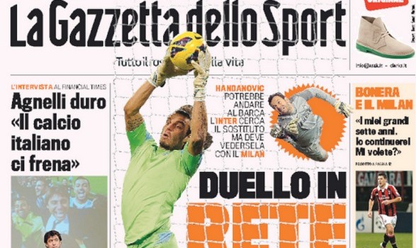 Rassegna stampa 26 aprile 2013: prime pagine di Gazzetta, Corriere e Tuttosport