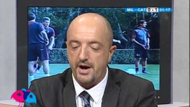 Milan-Catania 4-2 | Telecronache di Crudeli e Pellegatti | Video