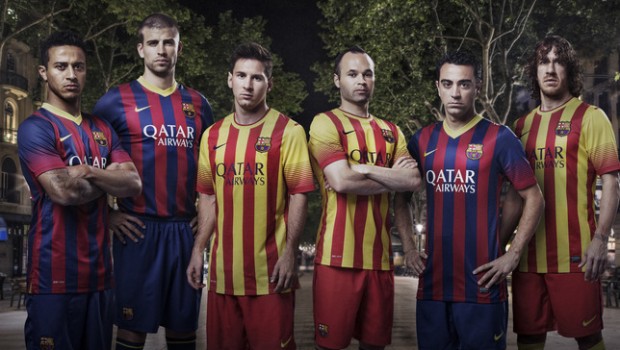 La nuova maglia del Barcellona per la stagione 2013/2014 | Foto