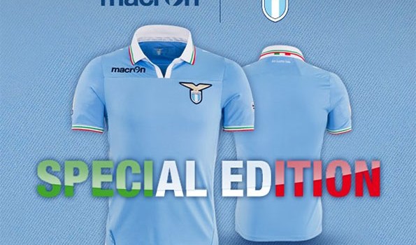 La maglia celebrativa della Lazio per la finale di Coppa Italia contro la Roma | Foto