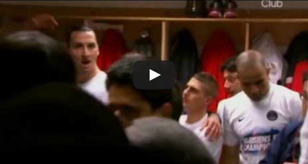 La lite tra Ibrahimovic e Leonardo durante la festa del PSG | Video