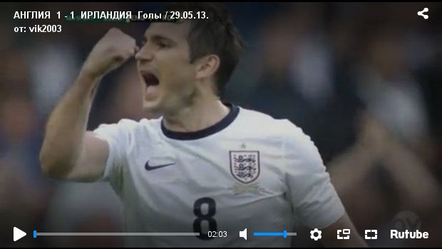 Inghilterra &#8211; Irlanda 1-1 | Highlights Amichevole &#8211; Video gol (Long, Lampard)