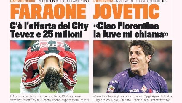 Rassegna stampa 9 giugno 2013: prime pagine di Gazzetta, Corriere e Tuttosport