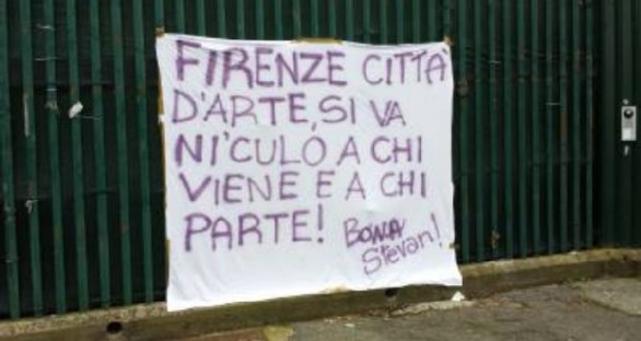 Firenze, striscione offensivo per Jovetic: il giocatore e la Juventus hanno ottenuto quello che volevano