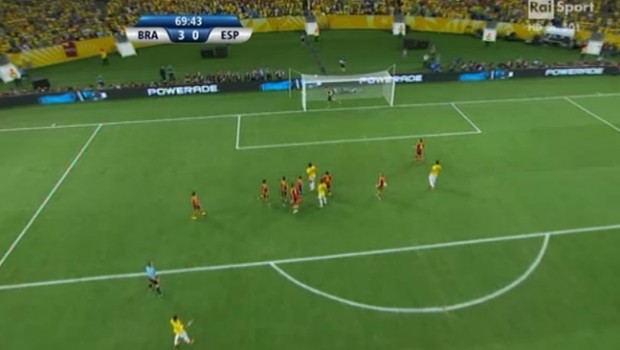 Brasile-Spagna 3-0 Risultato Finale Confederations Cup | Doppietta di Fred, perla di Neymar. Roja annientata
