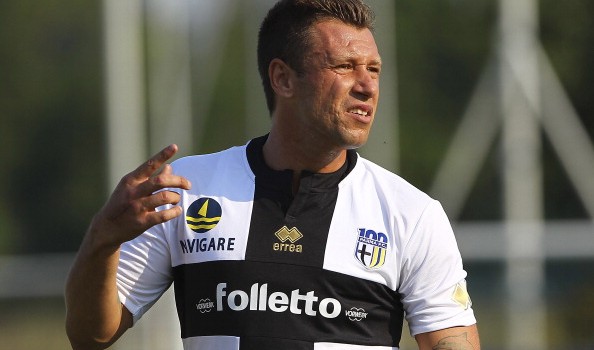 Cassano senza peli sulla lingua: &#8220;Juve la più forte, senza il Parma mi sarei ritirato&#8221;