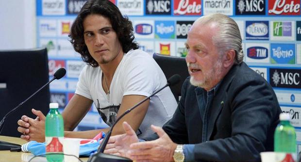 Lettera di De Laurentiis a Cavani: &#8220;Ci ho sperato fino all&#8217;ultimo&#8230;Ciao amico mio&#8221;