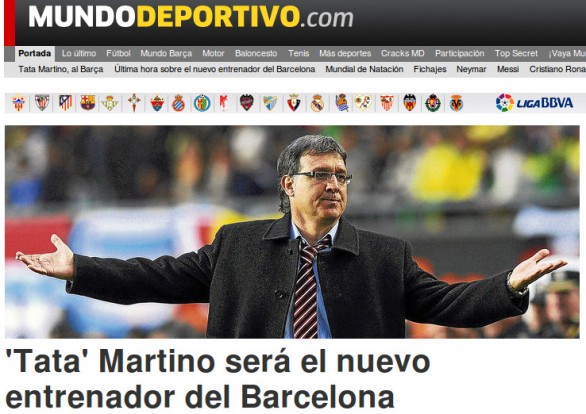 Gerardo Tata Martino è il nuovo allenatore del Barcellona: si era proposto anche Mancini